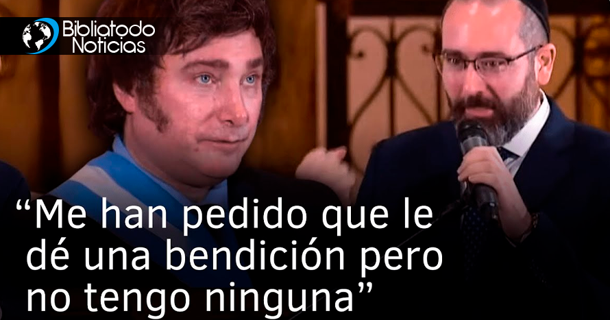 Lee más sobre el artículo «No tengo ninguna bendición para tí»: El Rabino que no pudo Bendecir a Javier Milei