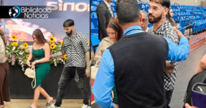 Lee más sobre el artículo Reguetonero Anuel AA visita iglesia cristiana y Oran por el (VIDEO)